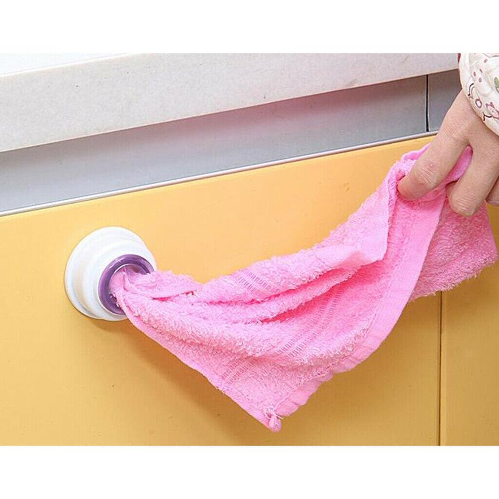 3x Tea Towel Holder Cloth Dishcloth Hanger Wall Mounted Rack Bathroom New