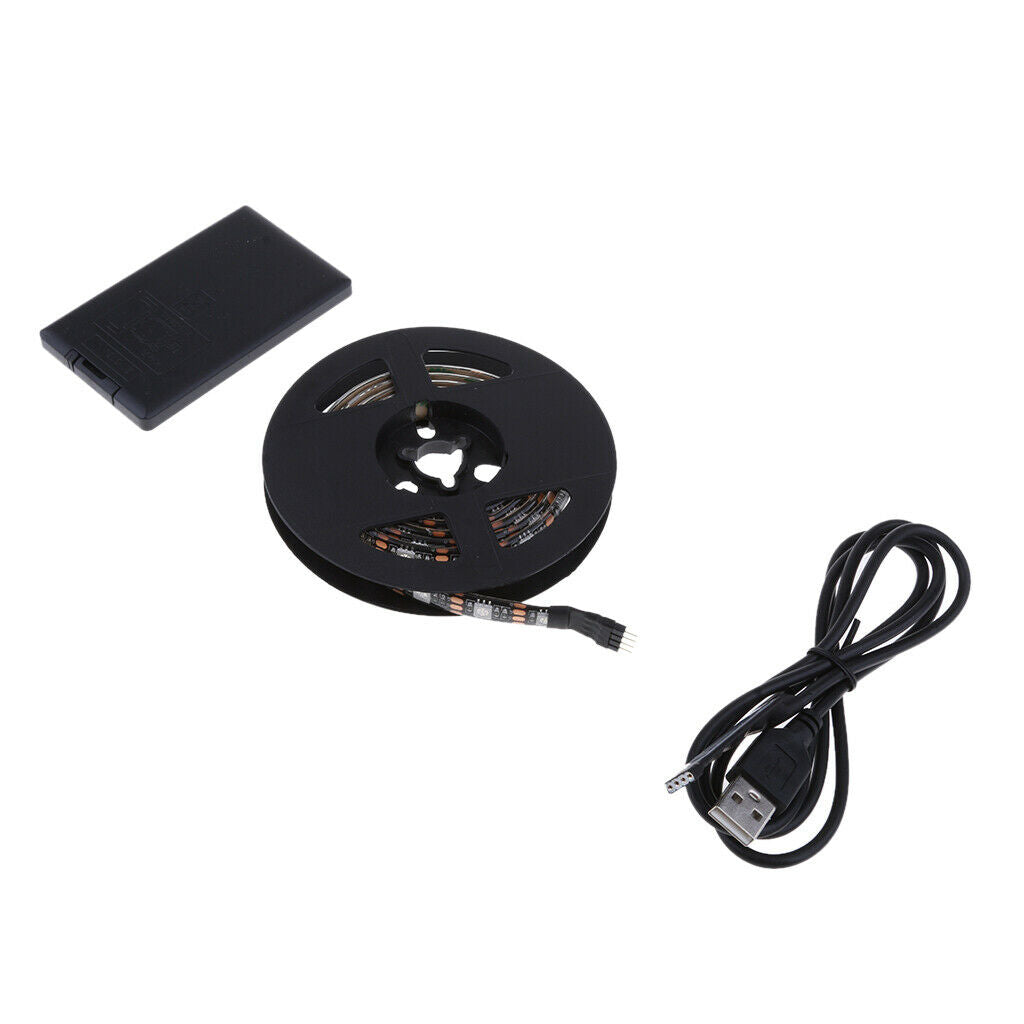 1M SMD 5050 Leds RGB Non-Waterproof Color Changing Led Strips Light Kit 24 key