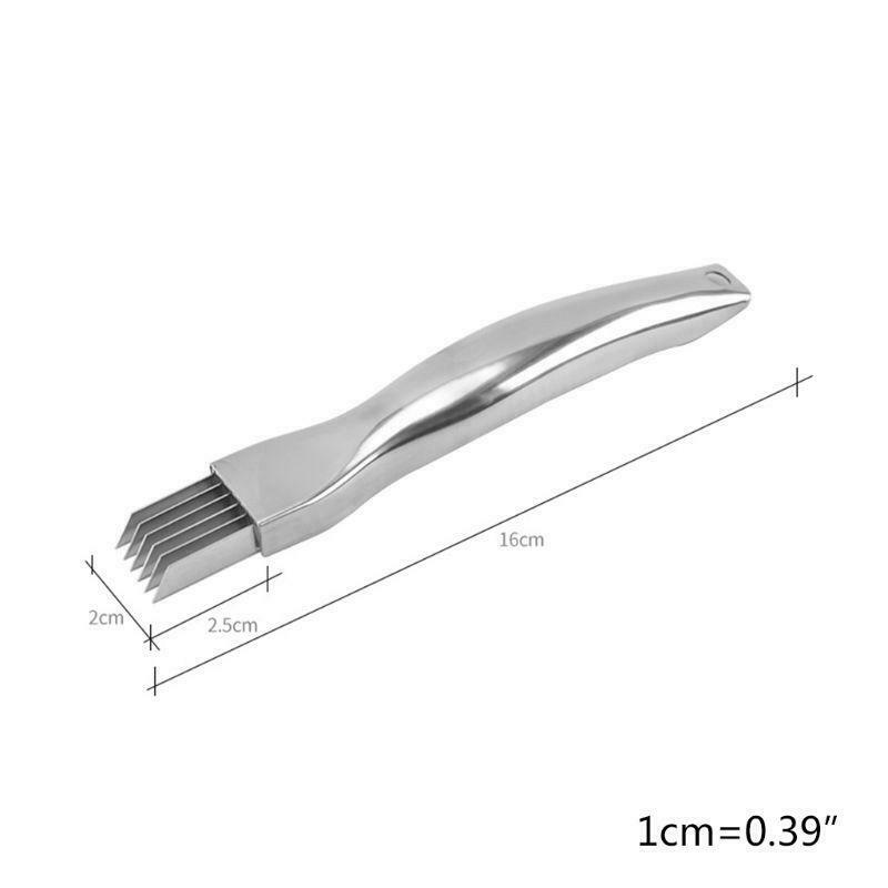 Stainless Steel Onion Cutter Graters Shred Multifunction Manual Food Chopper