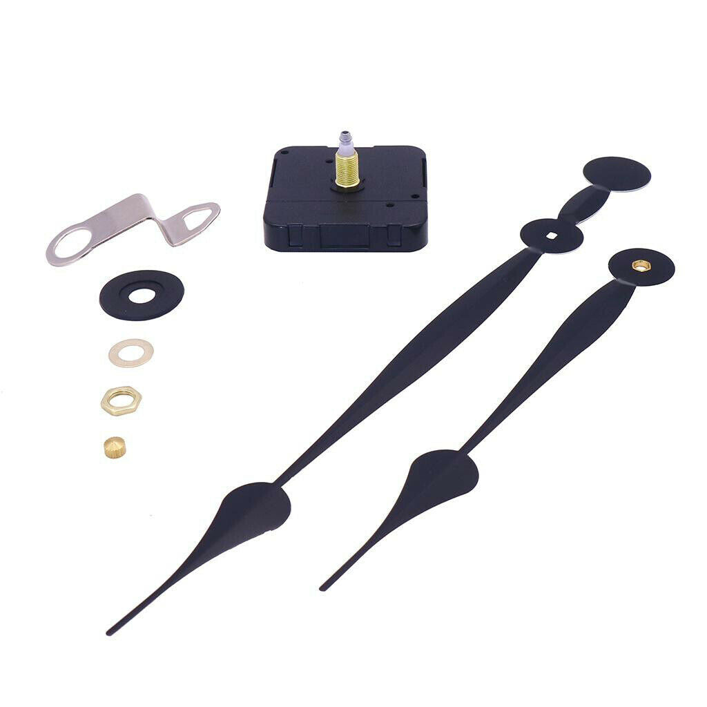 Clock Movement Mechanism With Long Spade Clock Making Repair Parts