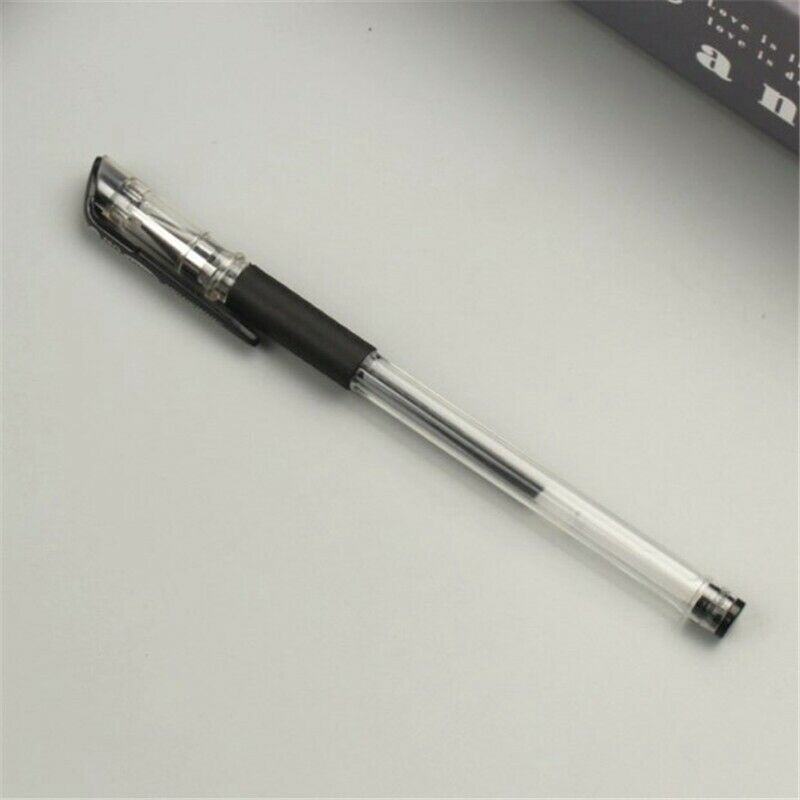 Excellent Writing 5pcs Ink gel Black neutral pen 0.5mm Smooth Black Ink Comfort
