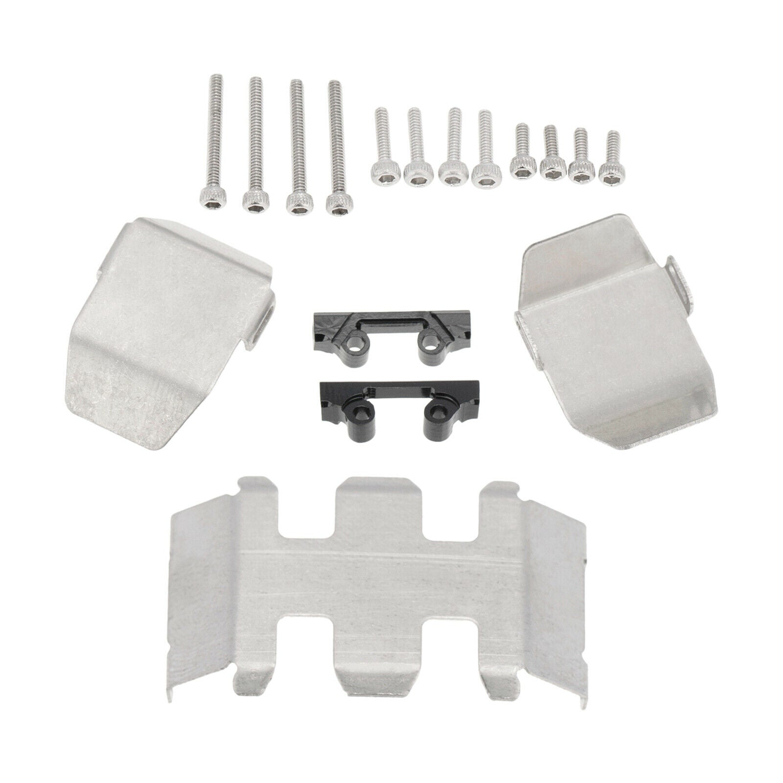 3pcs / Set Protective Plates Bottom  Stainless Steel Axle