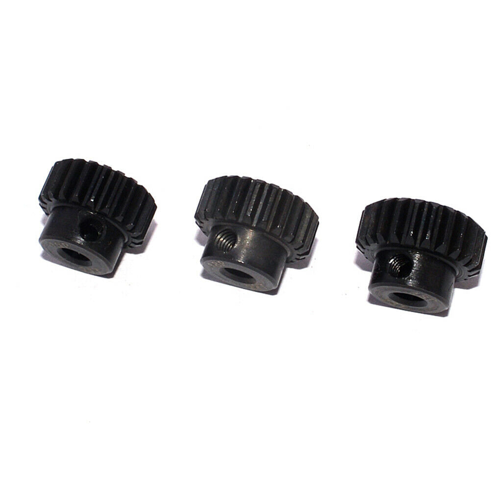 3pcs 48DP 21t-23t Gear Motor Pinion Accessories for 1:10 RC Car