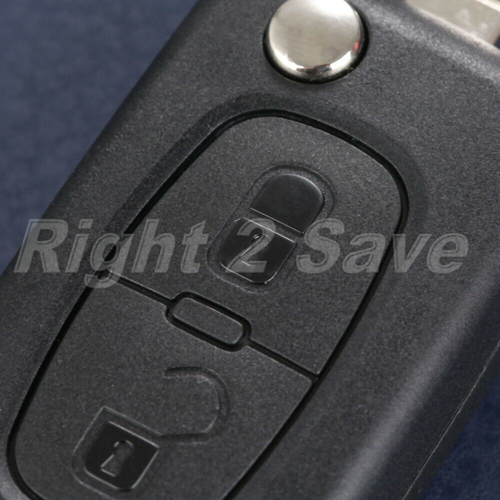 3 buttons Remote Key Case Compatible PEUGEOT 207 2006-onwards 307 2005-onwards