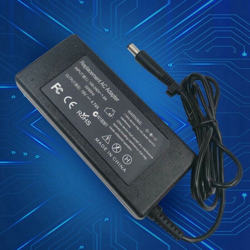 Laptop Power Adapter Universal 90W AC100V-240V to DC 19V 4.74A 7.4X5.0mm Plug I7