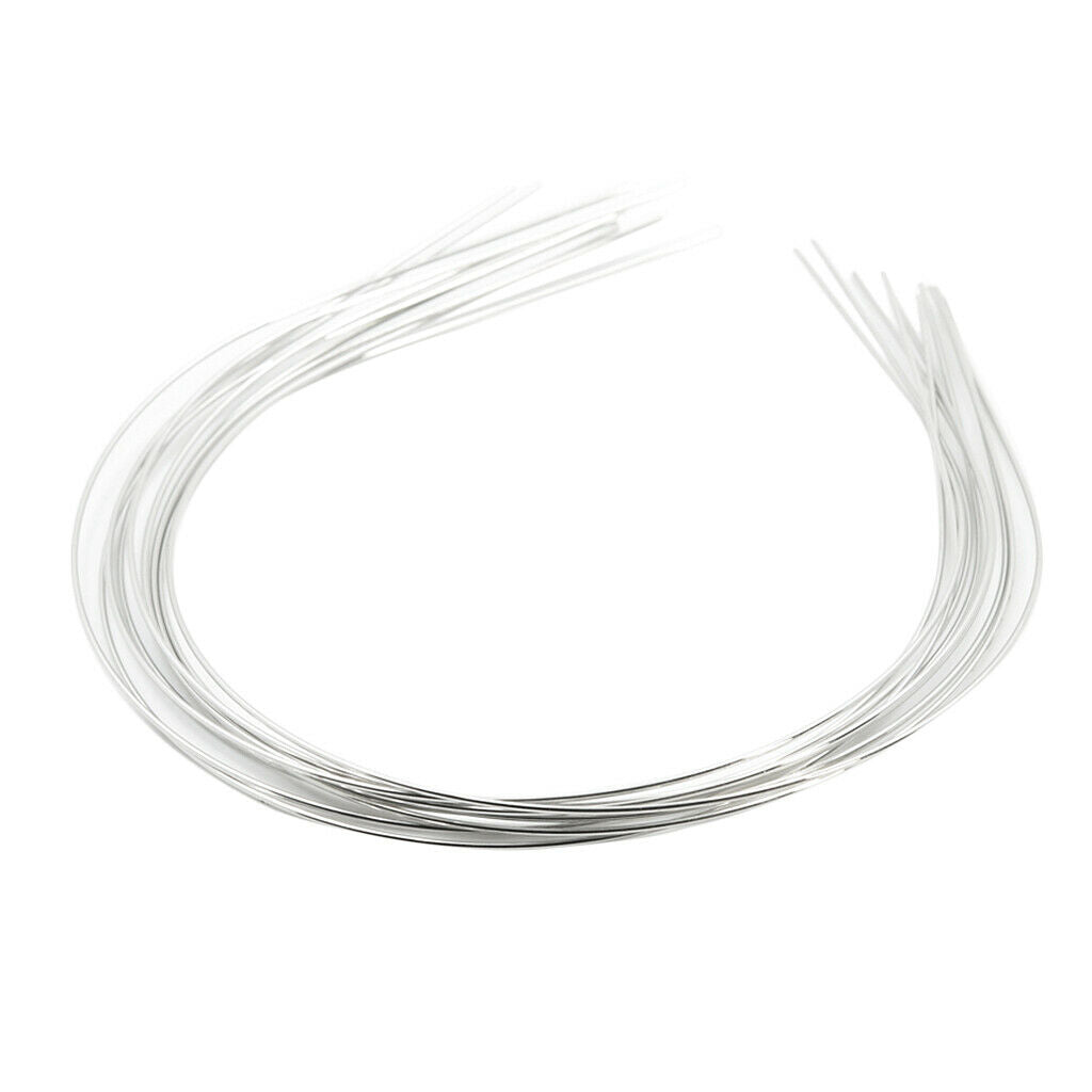 10Pieces Stainless Plain Metal Headband Craft Headbands Tiara Base Hair Band