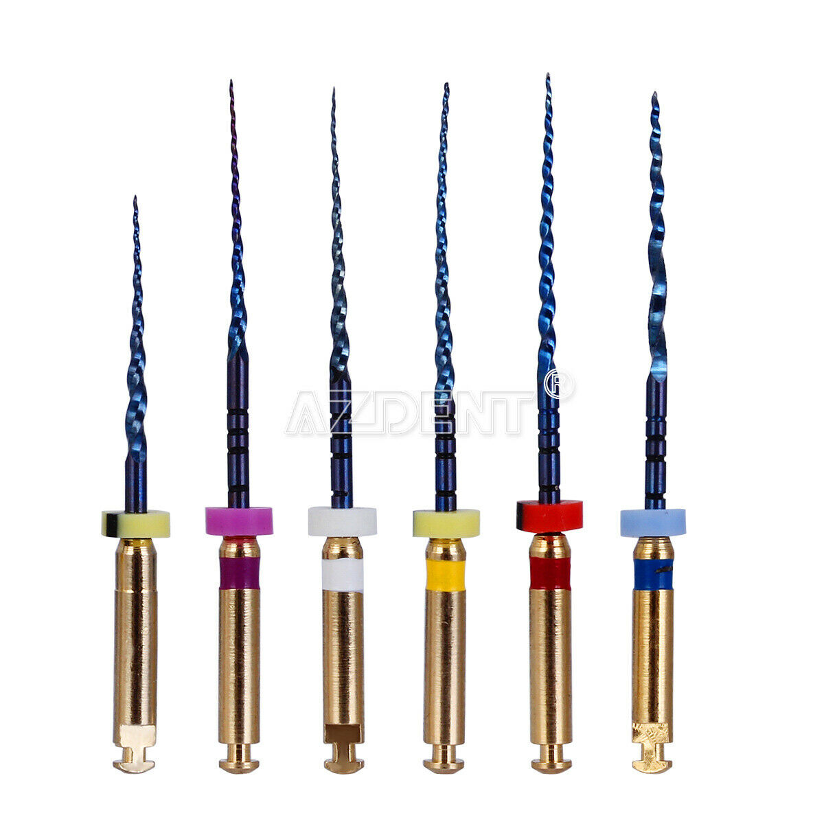 100 Kits Dental 25mm Rotary Heat Activated Endodontic Canal Root Engine Use File