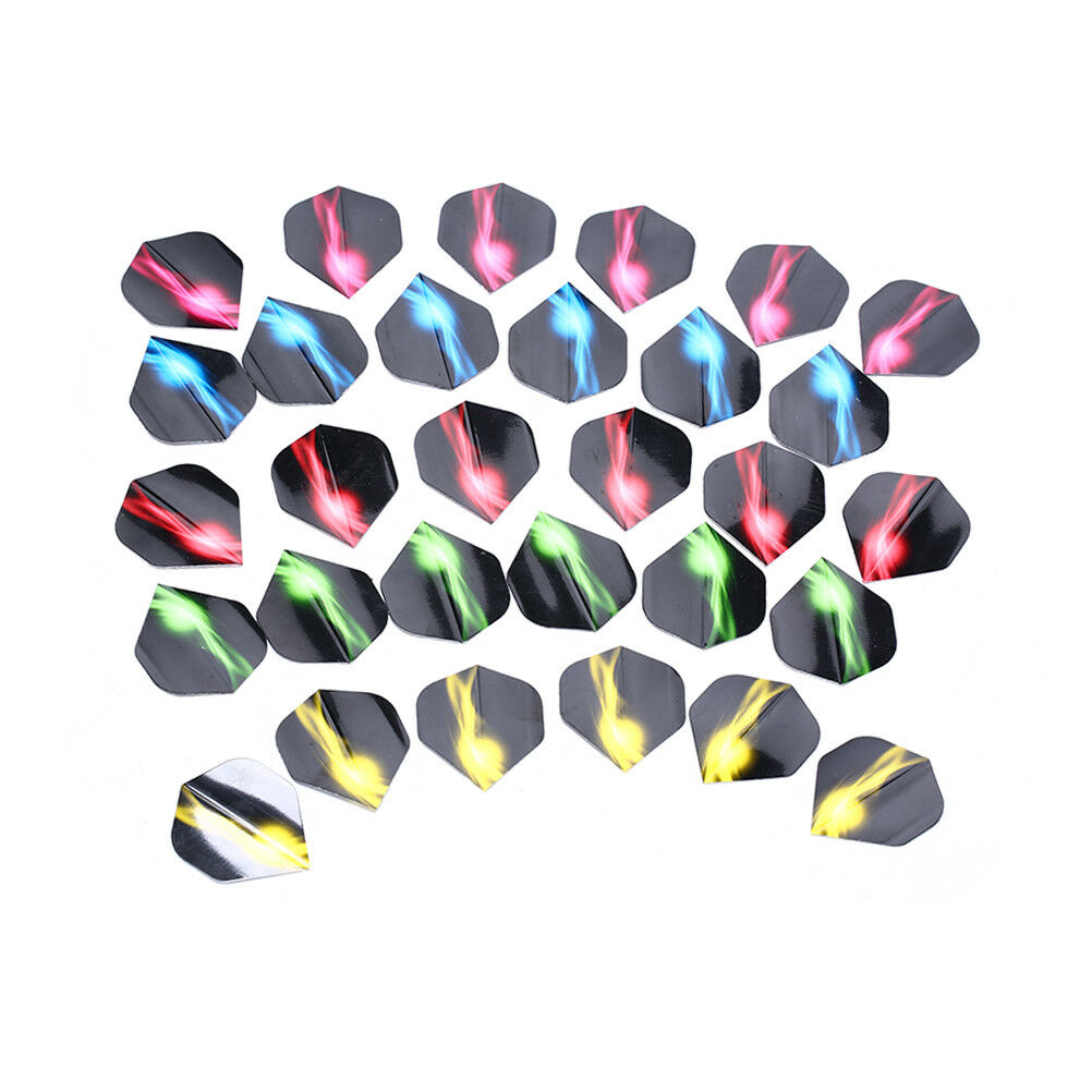 30PCS Nice Darts Flights Mixed Style for Professional Darts Outdoor Sport.l8