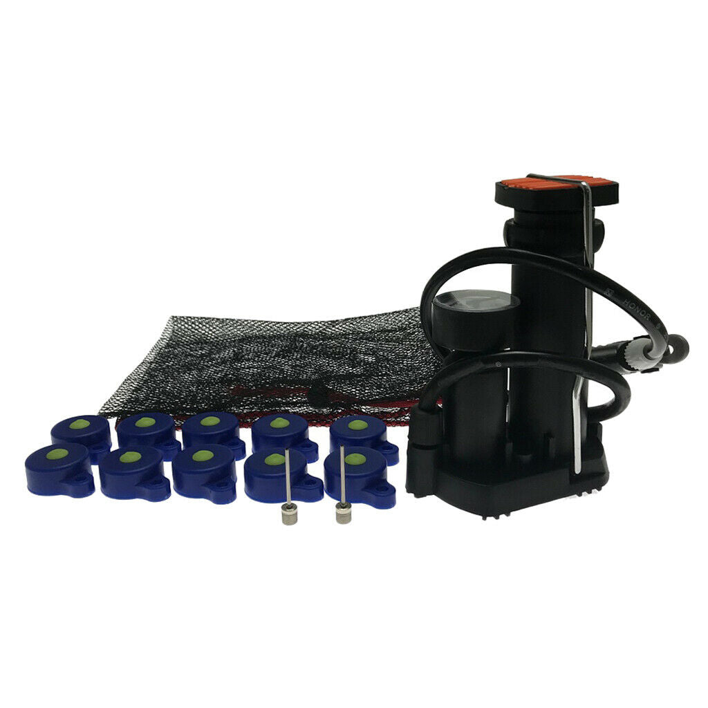Lots 10 Reusable High Pressure Caps with Pump for Most Plastic Bottles