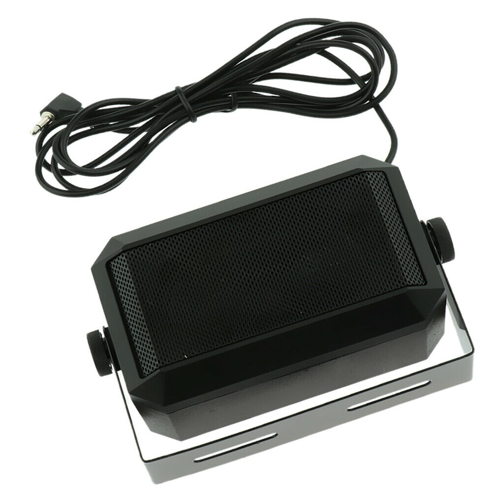 Car Radio External Speaker Mobile Radio Loudpeaker with 3.5mm   Connector,