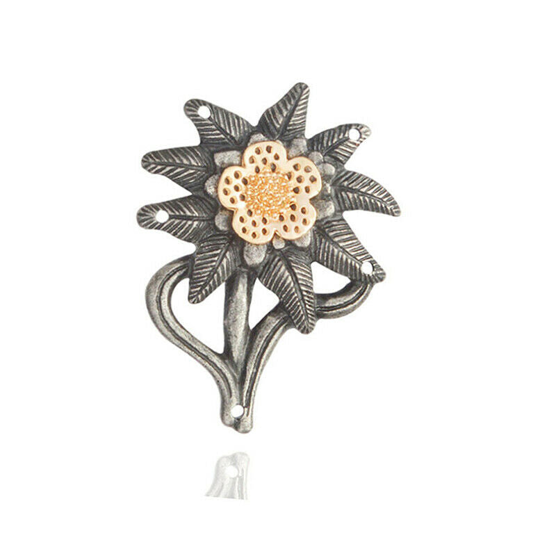 Edelweiss Mountain Troops Ancient Simple color Flower brooches Badges for.l8