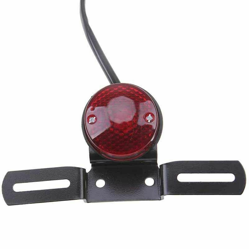 Rear Tail Brake Stop Running Light 12V Universal Fit For Motorcycle Sport Bikes