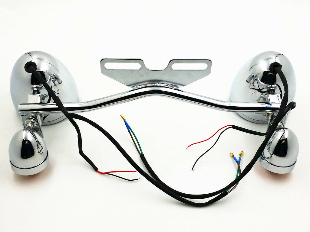 Motor Bullet Turn Signal Spot light For Kawasaki VN Motorcycle Touring Chopper