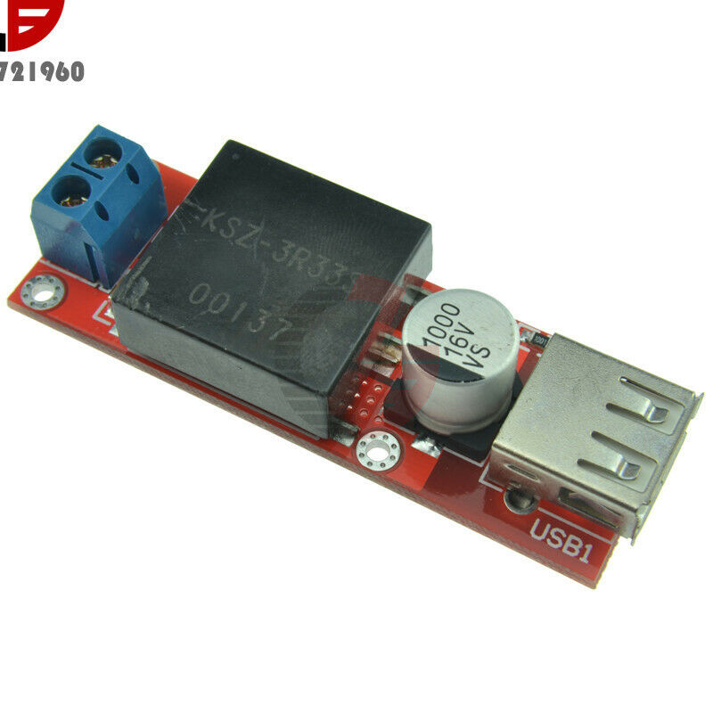 DC 7V-24V to 5V 3A KIS3R33S USB Non-isolated Buck Step down Module for Arduino