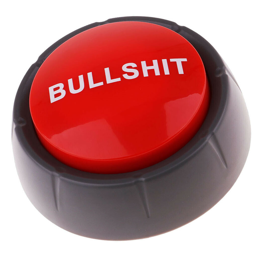 Talking Bullshit Kids Push Button Sound Box - 2 Pack