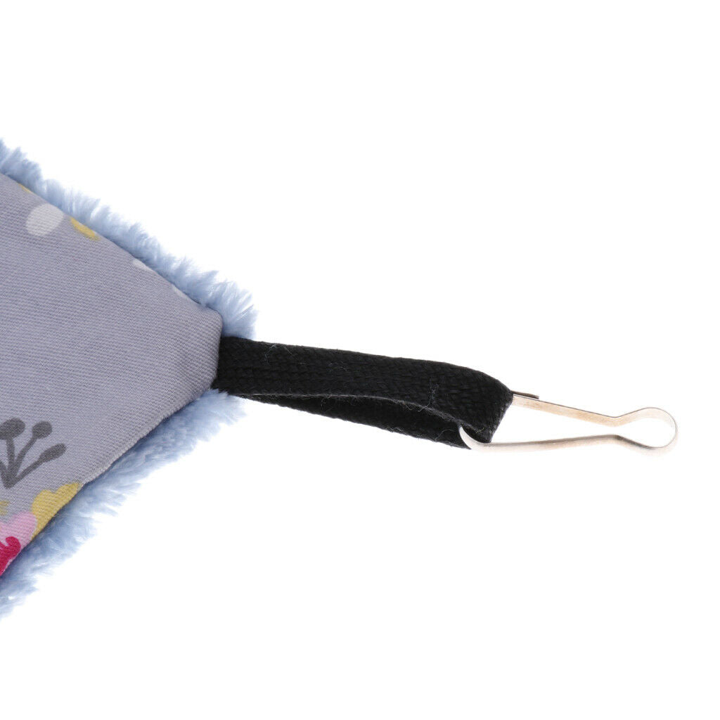 3 Pieces Squirrel Hammock, Small Animals Cotton Hanging Bed - Mat House Cage