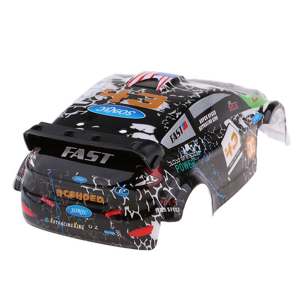 Plastic Body Shell Bodywork for WLtoys K989 1:28 RC Car Parts Accessory