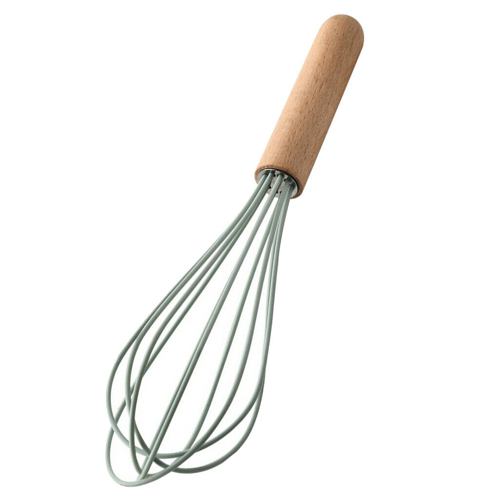 3 Pcs Hand Egg Whisker Mixer + Large Small Spatula Non-stick Heat-resistant