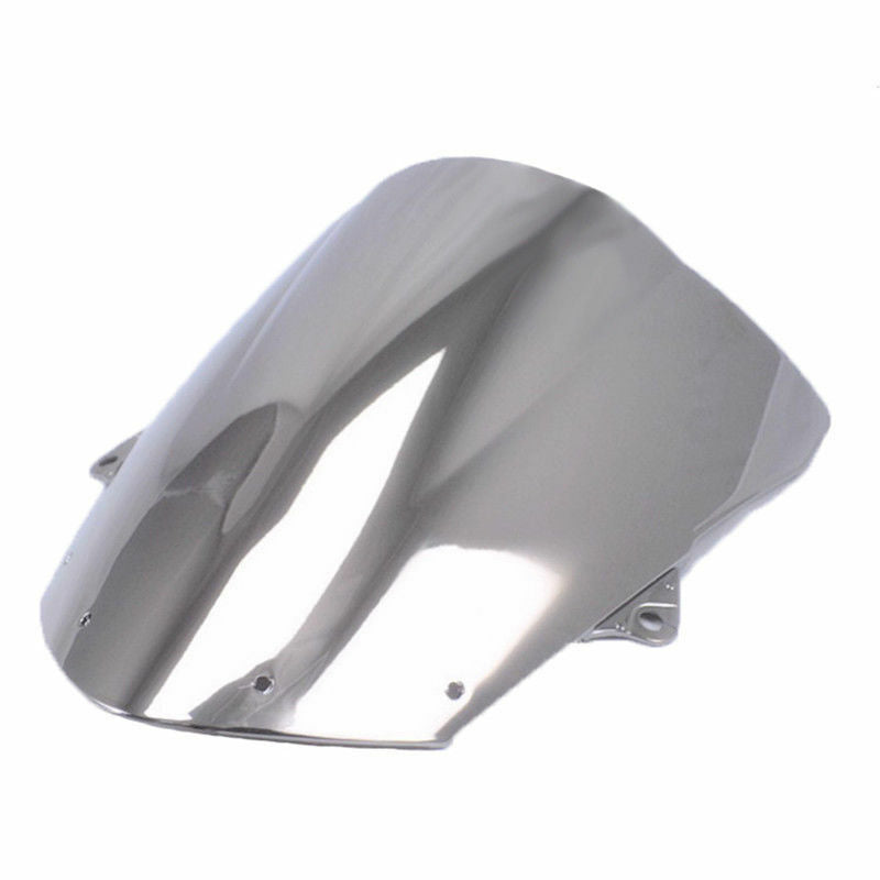 Chrome Motor Windscreen for Kawasaki Ninja ZX6R 2009-16 ZX10R 2008-2010
