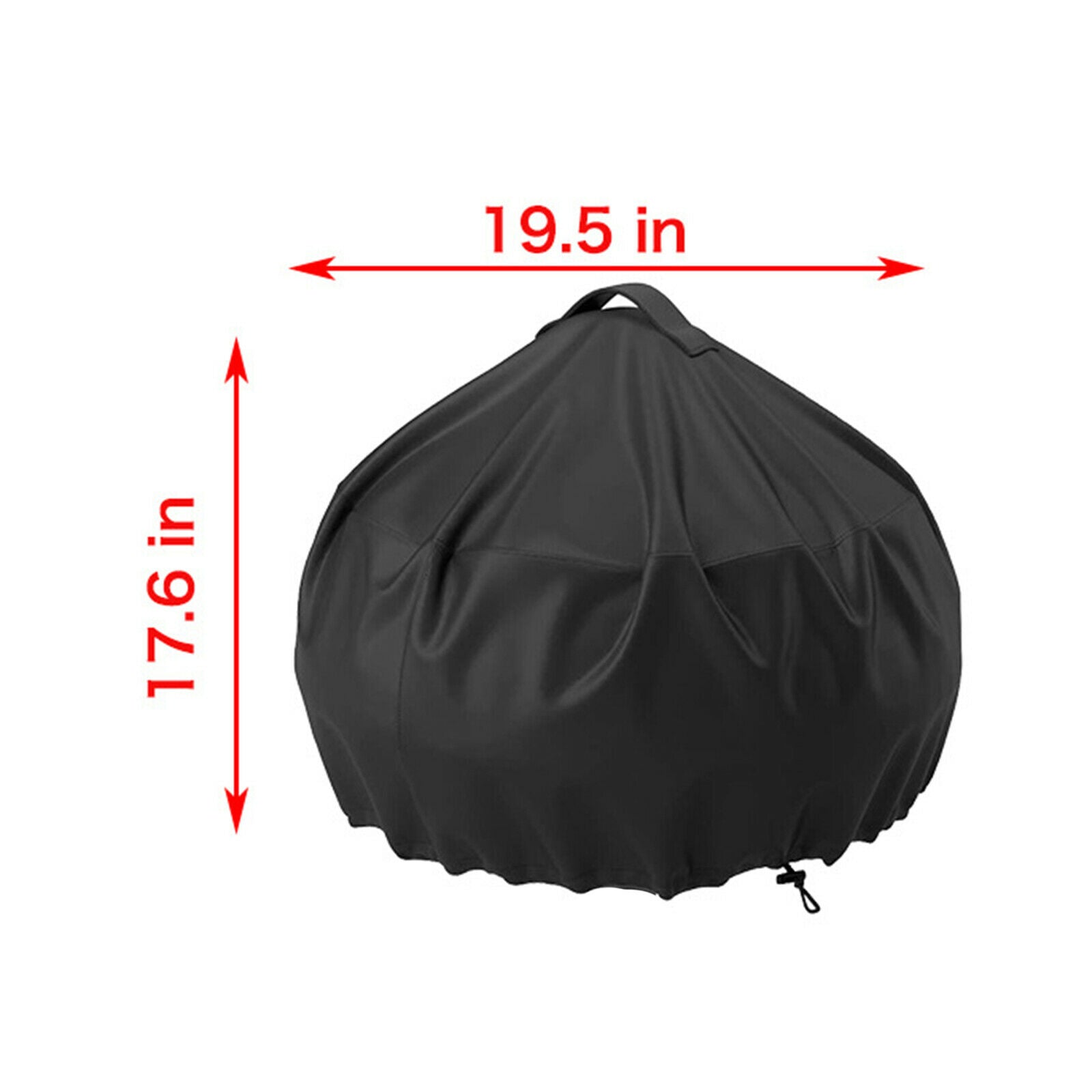 Universal Barbecue Grill Cover Anti-Dust Round Grill Dust Cover UV Resistant
