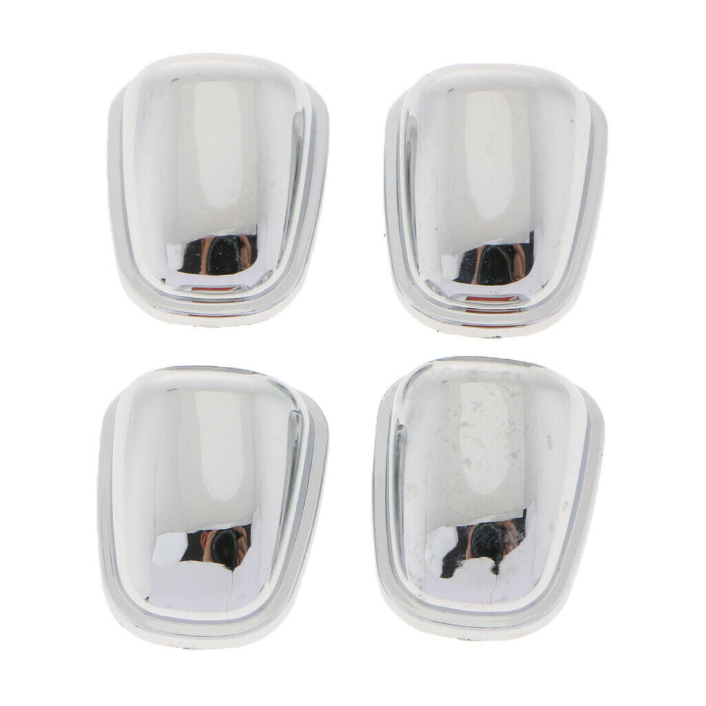 Car WindShield Washer Water Spray Jet Nozzle Cover Chrome Protective Case