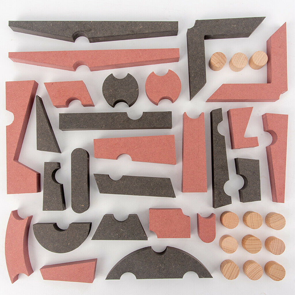 Wooden building blocks toys children preschool development educational toys