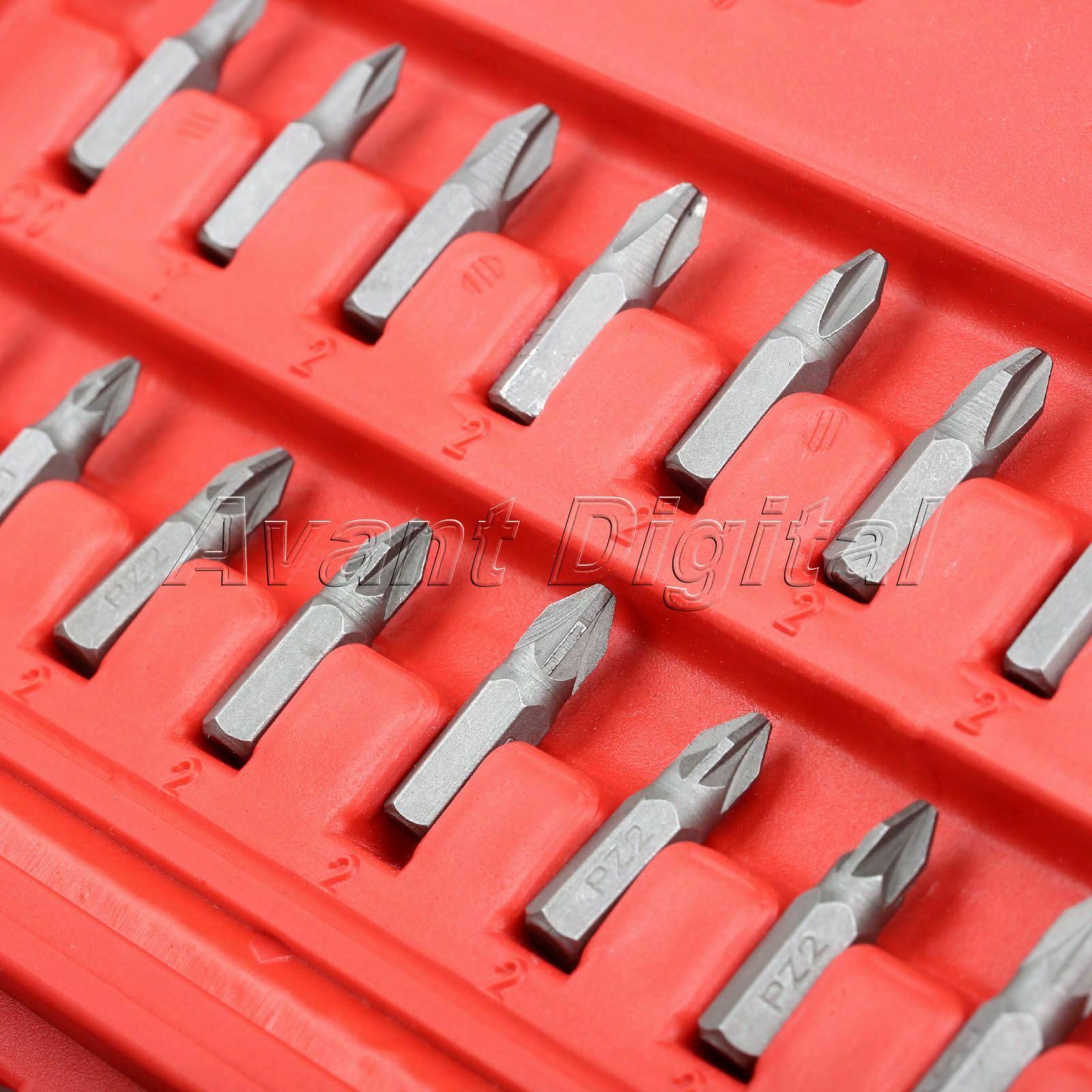 100pcs Screwdriver Security Bit Set Magnetic Impact Driver Socket Adaptor Kit