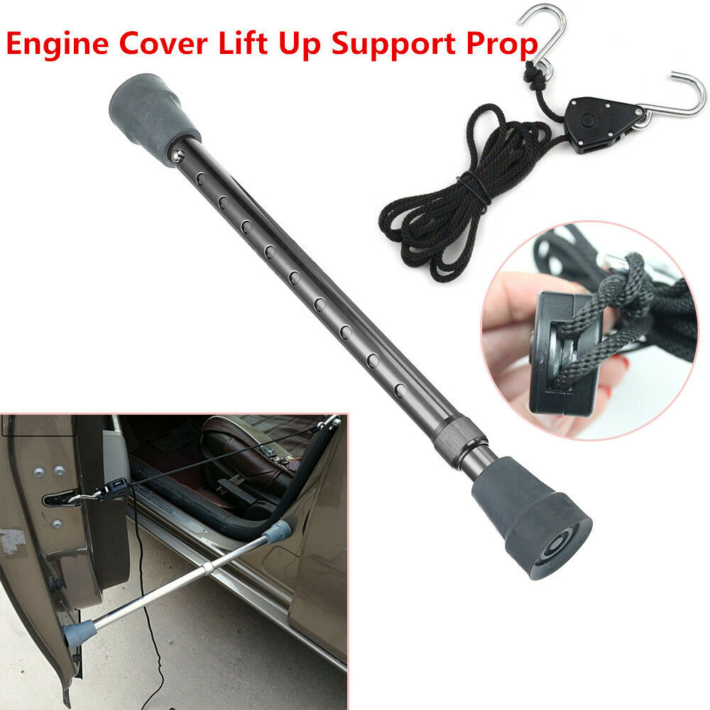 Aluminum Hood Engine Cover Lift Up Support Prop Rod Paintless Dent Repair Tool