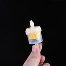 10x 4/25'' 4mm Hose Motorcycle Scooter Gasoline Filter Clear Inline Gas Fuel