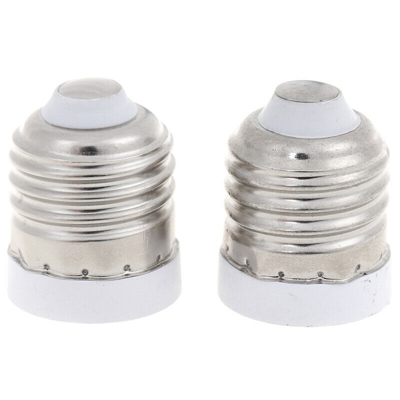 2Pcs E27 to E17 Adapter Lamp Holder Base Socket for E17 LED Light BulbAT.l8