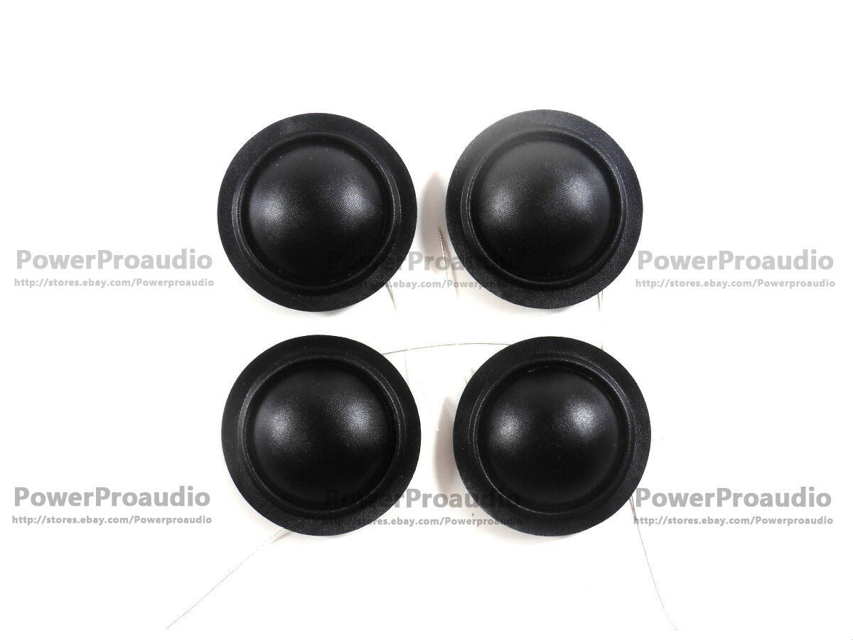 4pcs 28mm diaphragm dome Tweeters speaker voice coil black silk 8 ohm