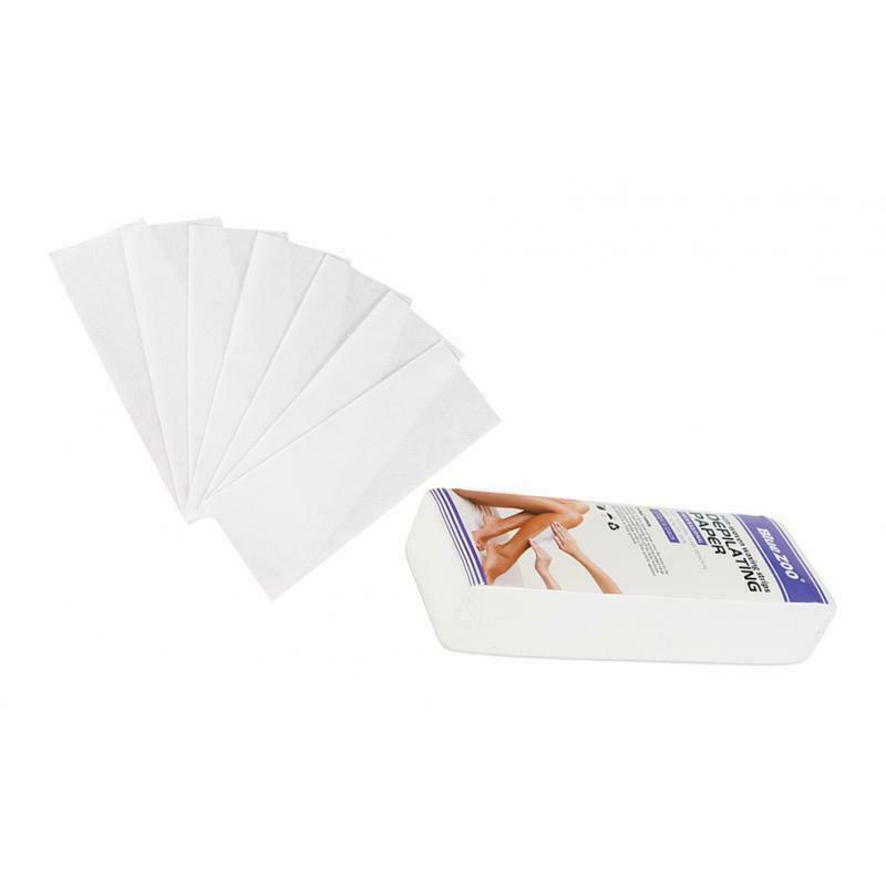 200x Non-woven Disposable Hair Removal Wax Epilator Paper Strip for Arms