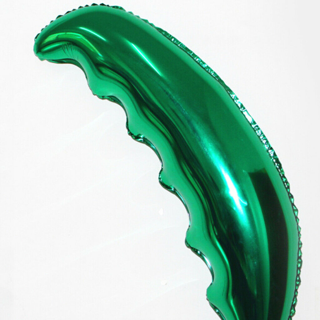 20x Aluminium Foil Balloons Hawaiian Luau Birthday Wedding Ornaments Green