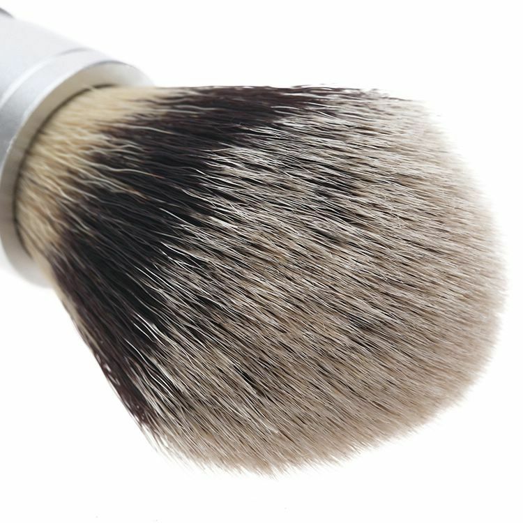 Practical Shaving Badger Hair Brush + Stainless Steel Bowl Cup Mug Barber Tool
