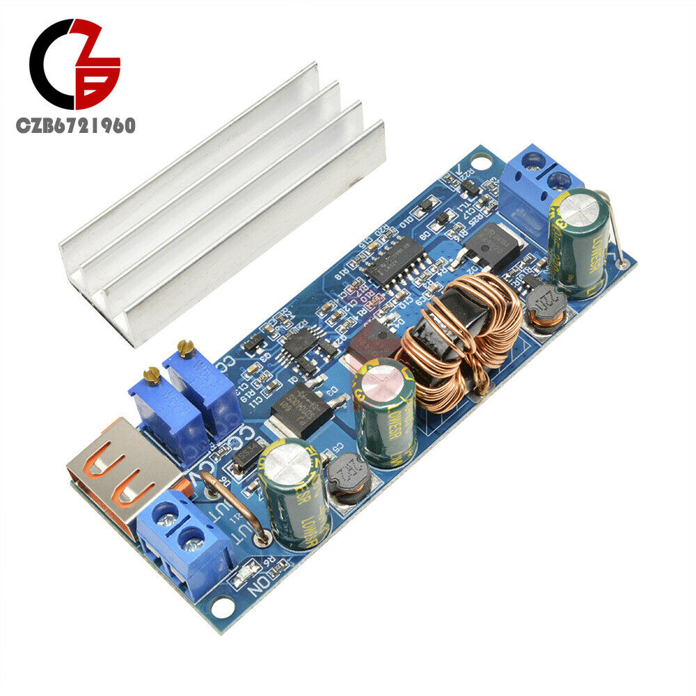 USB DC DC Step Up Boost Converter 2-24V to 3-30V 4A 80W CC CV Power Module CC