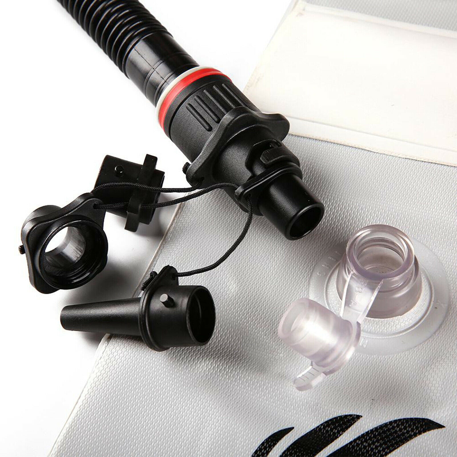 Pump Adapter Inflatable Boat Air Valve Adaptor Paddle Board for Canoe Kayak