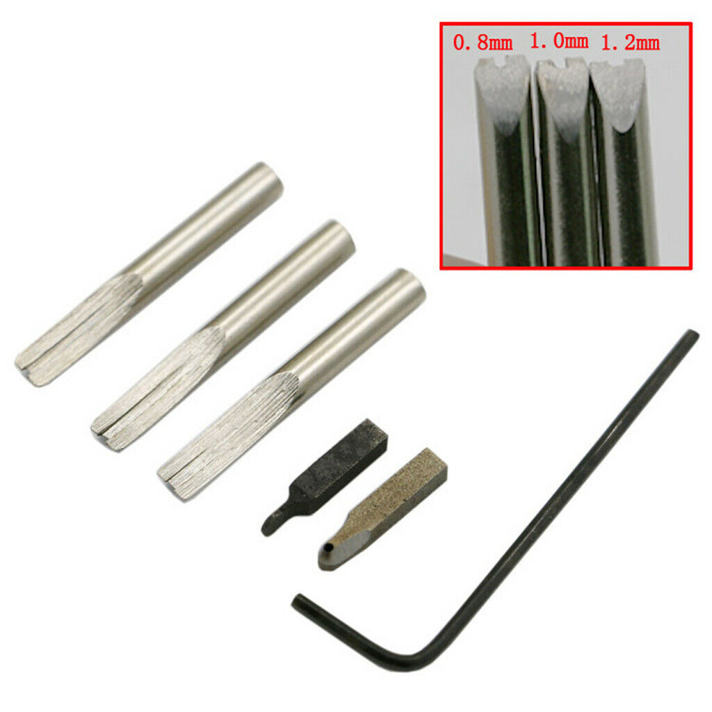7-in-1 Adjustable Stitching Groover Set Crease Leathercraft Working Tools