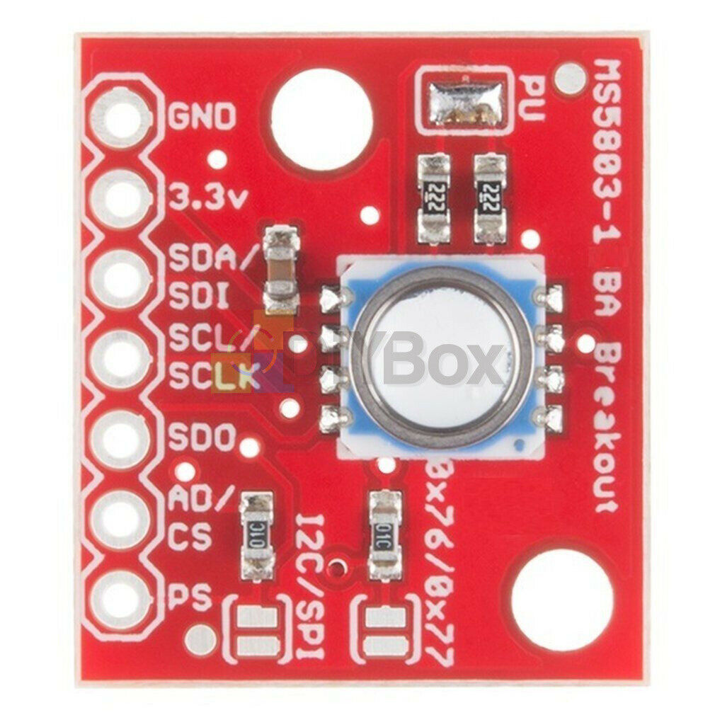 MS5803-01BA Liquid Gas Pressure Sensor Breakout I2C SPI Module Board for Arduino