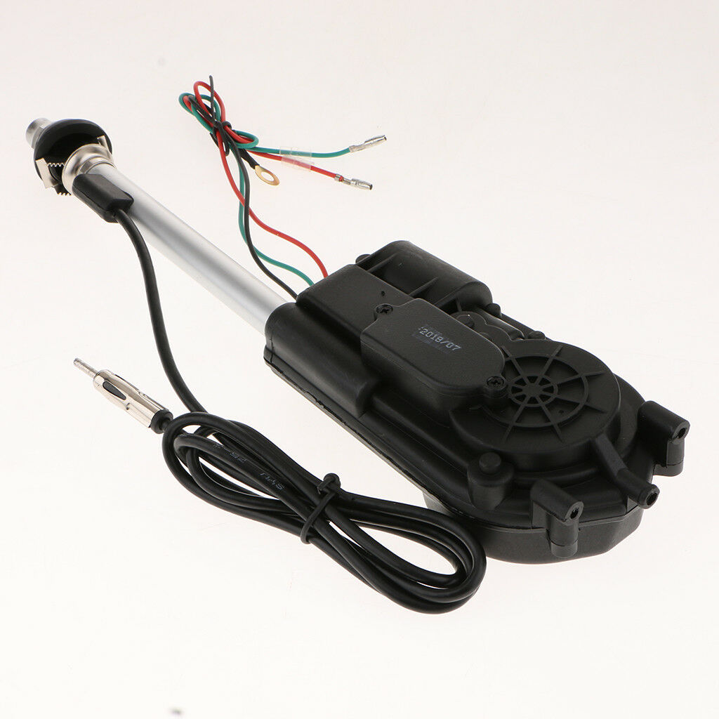 Universal Car Antenna Electric Power Auto Aerial Auto AM FM Radio Kit 12V