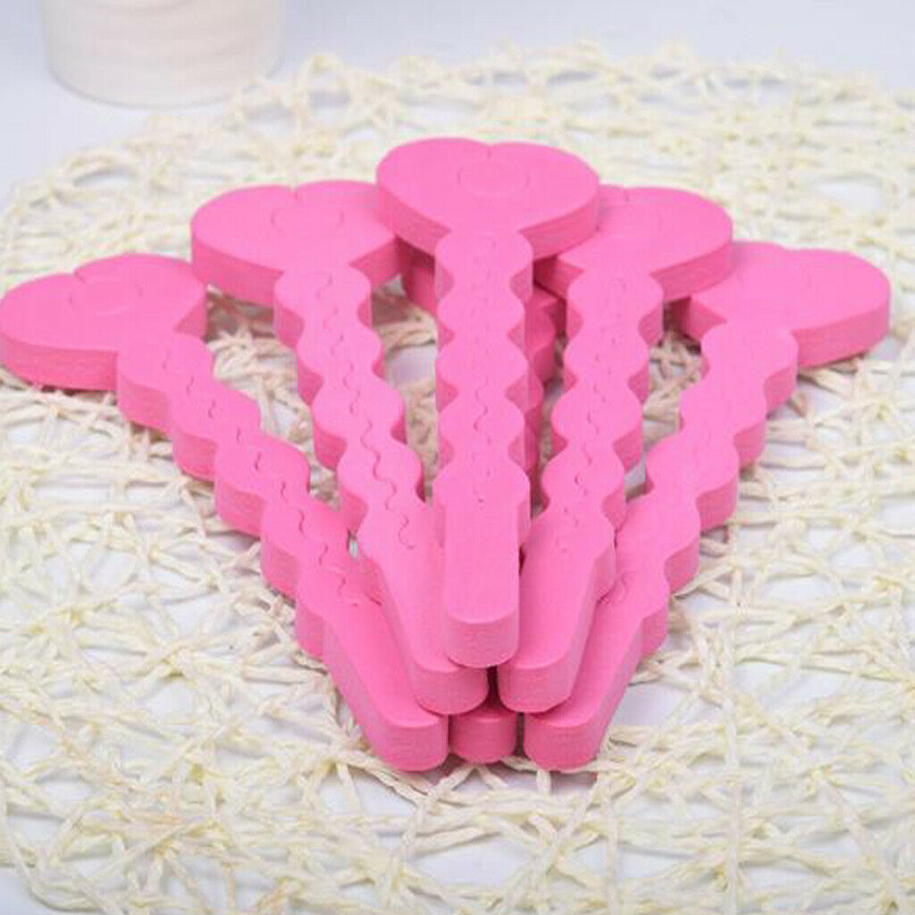 10 Pcs Sponge Foam Rollers Hair Curlers Bouncy Curls Style Tools Hair Design