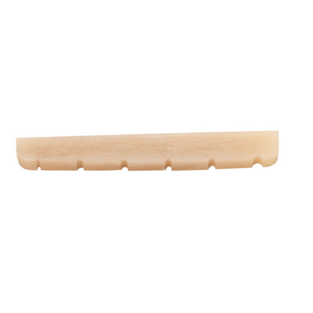 1pc 42mm Guitar Camel Bone Nut Bridge Saddle for Guitar Parts Warm White