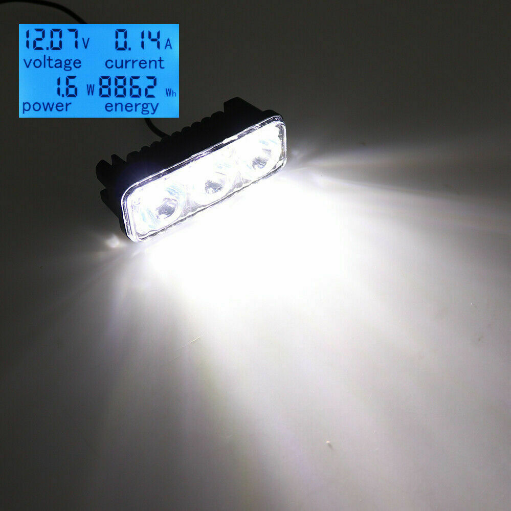 High Bright LED Work Lamp Fog Daytime Running Light Car Motorcycle Universal