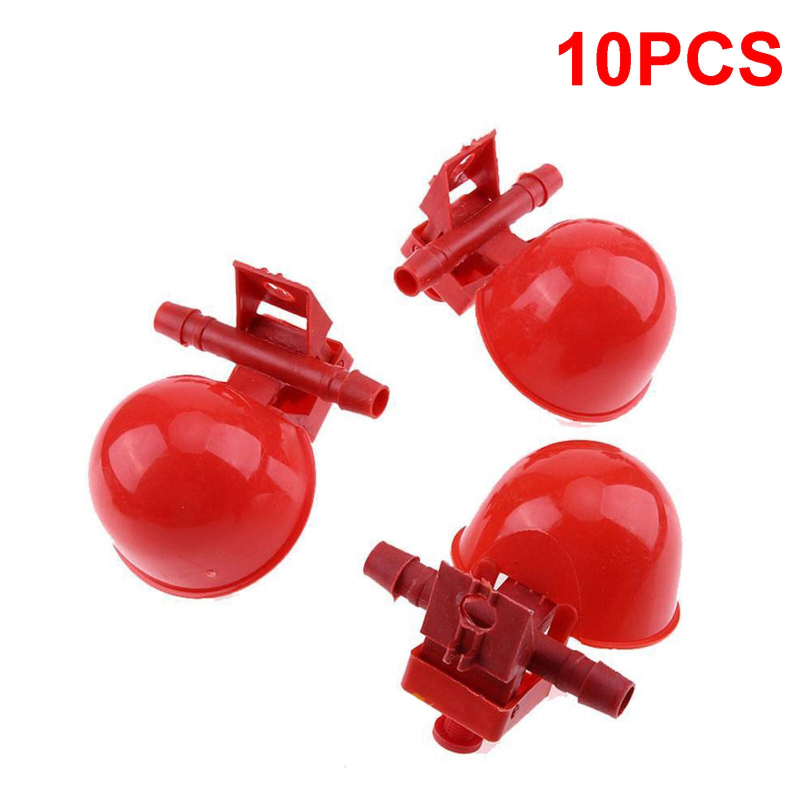 10pcs Poultry Chicken Coop Feeder Automatic Water Drinking Cup Bowl Fowl Drinker