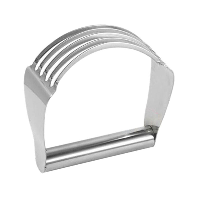 Stainless Steel Pastry Dough Cutter  Mixer Whisk Baking Kitchen Craft JfJ.l8