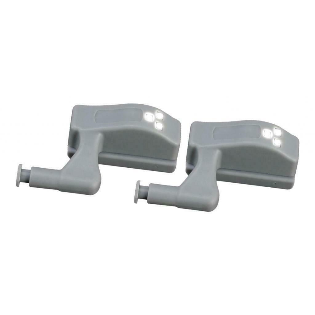 4pcs Smart Cabinet Light Touchless Wireless LED Sensor Night Lamp 12V White