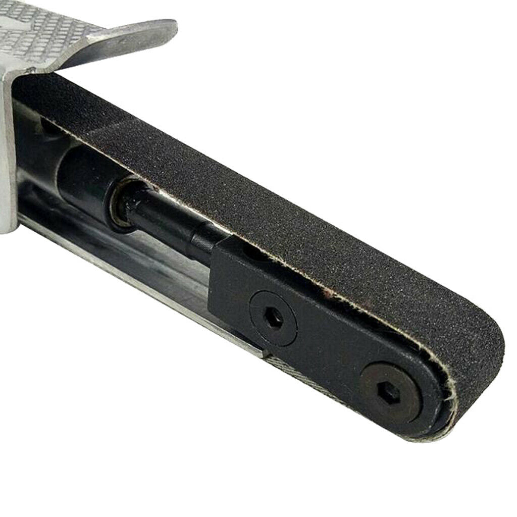 Air Belt Sander 20 x 520mm Sanding Buffing Car Pneumatic tools + 2pcs Belt