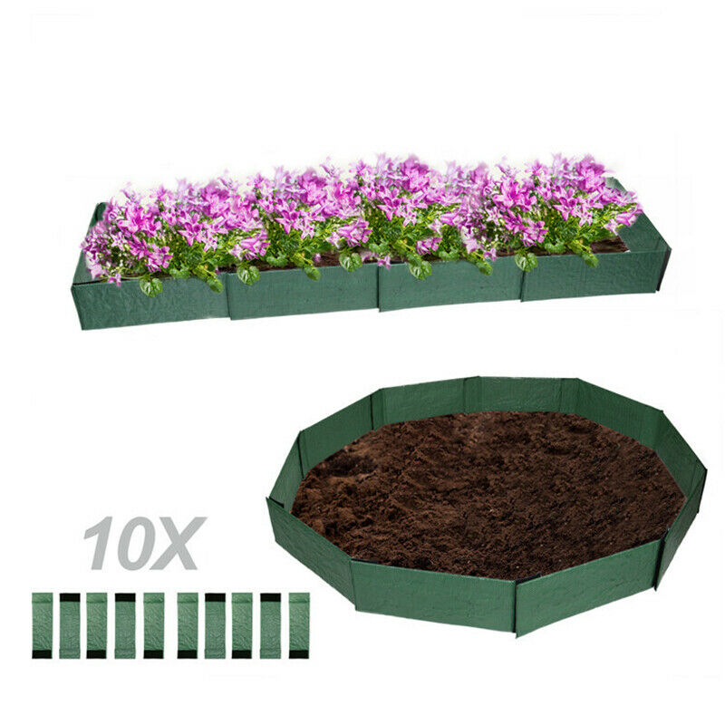 Mobile Polygonal Flowerbed Garden Box Duty Planter Box Bed for Growing Flowers