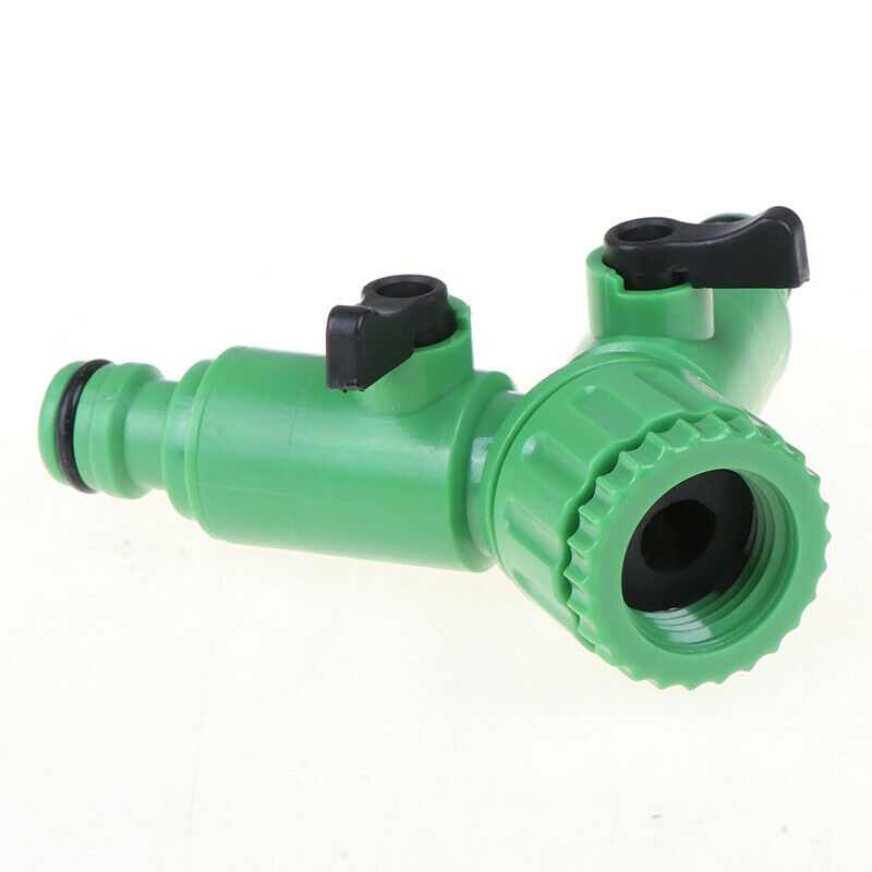4/6" 3 Way Garden Tap Hose Adapter Connector Adaptor Hose Pipe Splitter Y.l8