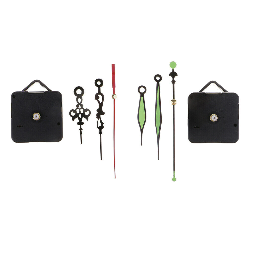 20Pcs Quartz Wall Clock Movement Replacement Accessories Kit Wall Decors