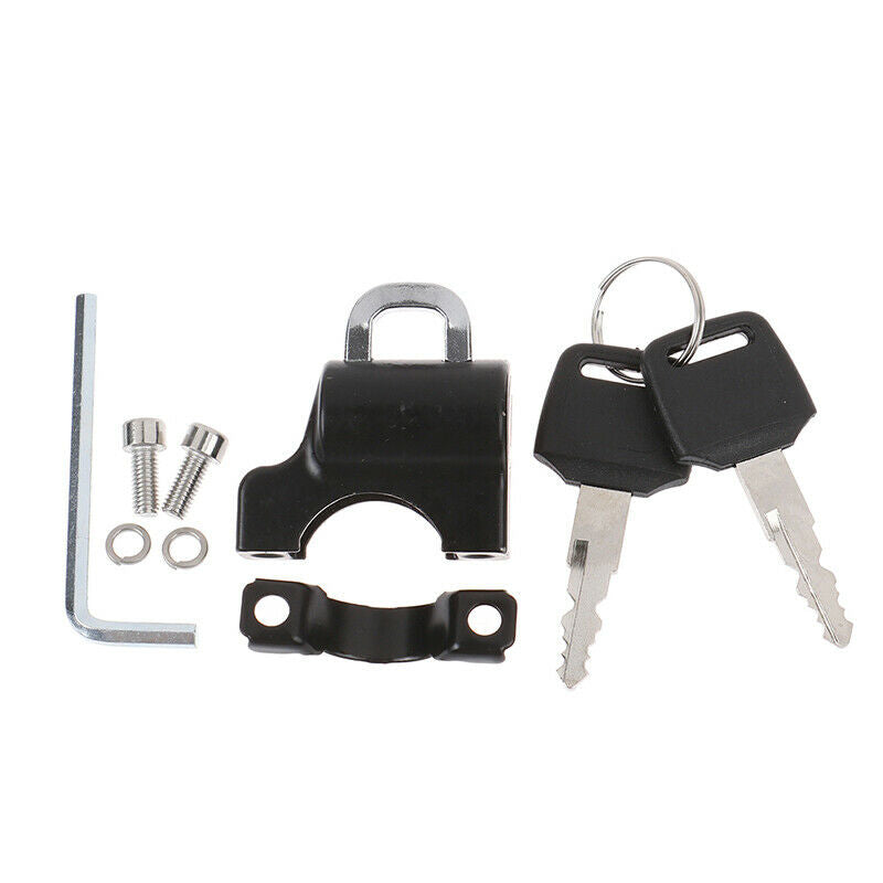 Anti-theft Helmet Lock Security Portable7/8''22mm For Motorcycle Handlebar L LU